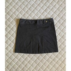 Y2K VTG No Boundaries Womens‎ Skirt Black Pleated Sz 5 office siren coquette